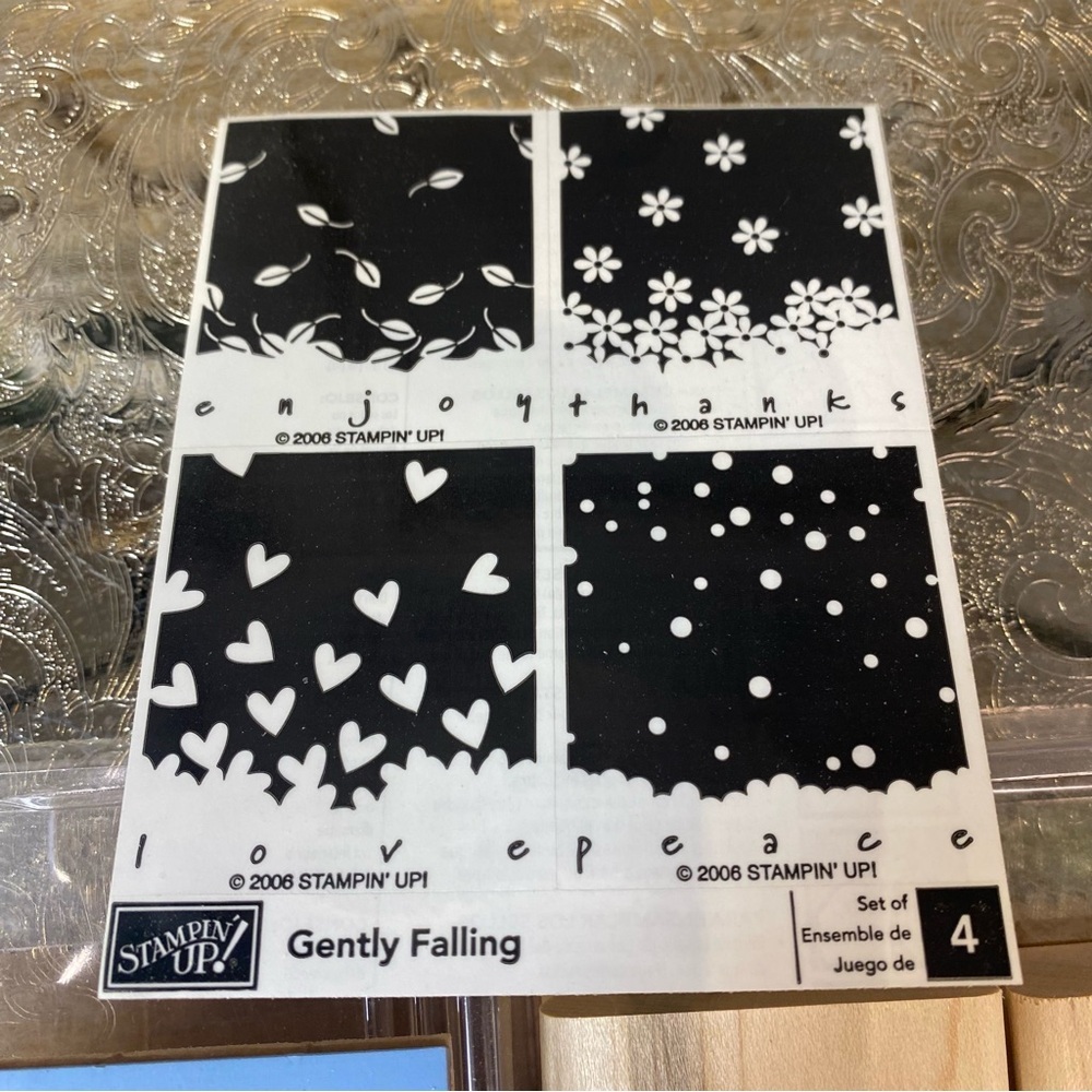 Stampin' Up! Gently Falling Stamp Set of 4